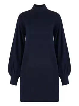 Платье из кашемира Malo, синий