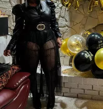 Платье из кожи с кружевом на пуговицах черного цвета Good Time USA