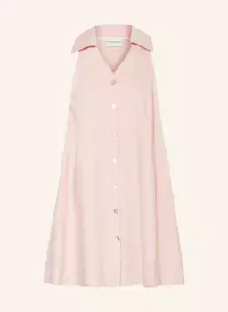 Платье из льна Claudie Pierlot, розовый