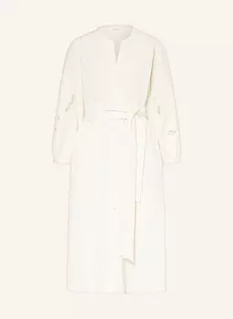 Платье из льна и кружева Seidensticker, экрю