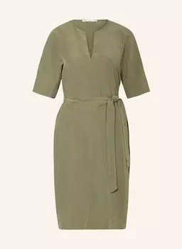 Платье из льна Lanius, зеленый