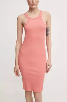 Платье из необработанного хлопка G-Star G-Star Raw, розовый