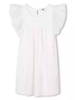 Платье из органического хлопка Chlo Kids, белый