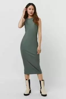 Платье из органического хлопка Vero Moda, зеленый