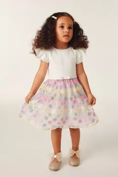 Платье из органзы 2 в 1 Baker By Ted Baker, мультиколор