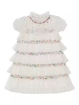 Платье из помадки и тюля Tutu Du Monde, белый