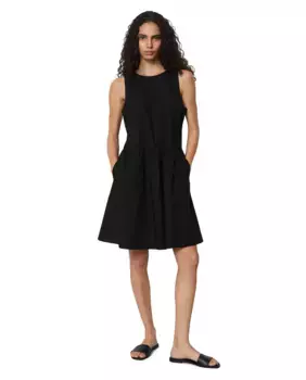 Платье из поплина без рукавов с карманами MARC O'POLO, черный