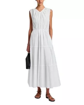 Платье из поплина Kailey Proenza Schouler White Label, белый