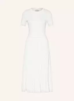 Платье из разных материалов Claudie Pierlot, белый