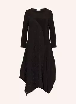 Платье из разных материалов Joseph Ribkoff, черный