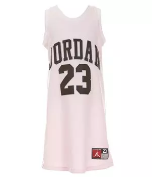 Платье из сетчатого джерси Jordan Big Girls 7–16 Jumpman, розовый
