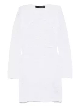 Платье из сетки Federica Tosi, белый