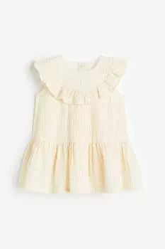 Платье из сирсакера H&M