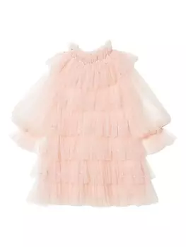 Платье из светящегося тюля Tutu Du Monde, розовый