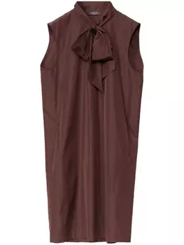 Платье из тафты Fabiana Filippi, красный