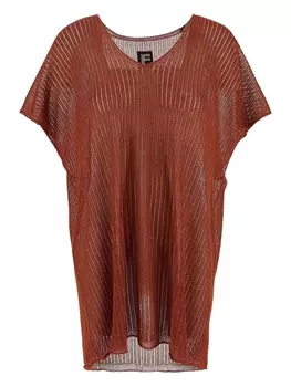 Платье из трикотажного полотна Fisico, коричневый