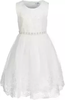 Платье из тюля для счастливых девочек Happy Girls, цвет Ecru