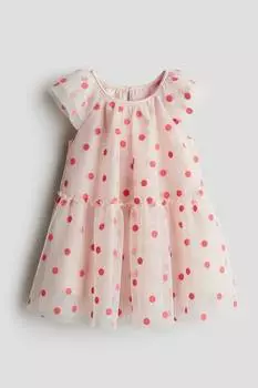 Платье из тюля H&M, мультиколор