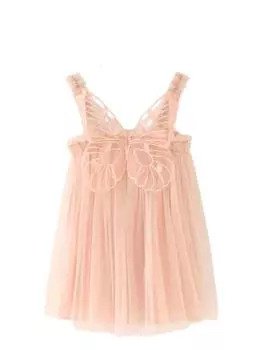 Платье из тюля с крыльями бабочки для девочки персикового цвета Charlies Project