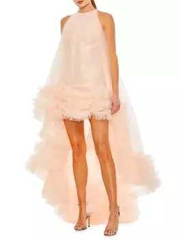 Платье из тюля с завышенной талией Mac Duggal