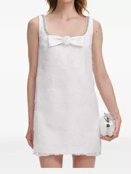 Платье из тюля Self-Portrait, белый