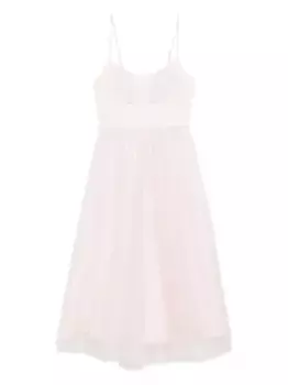 Платье из тюля ZIMMERMANN, розовый