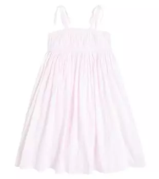 Платье из уругайского хлопкового поплина Morley, розовый