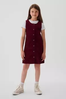 Платье из вельвета (4 13 лет) Gap, красный