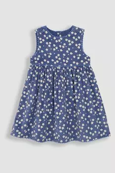 Платье из вельвета Jojo Maman Bb, синий