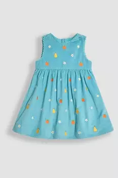 Платье из вельвета Jojo Maman Bb, синий