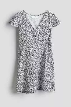 Платье из вискозы H&M, черный