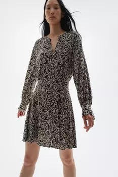 Платье из вискозы H&M, черный