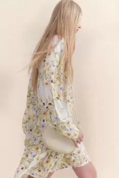 Платье из вискозы с узором H&M, мультиколор