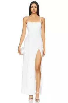 Платье изабель Amanda Uprichard, белый