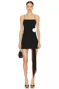 Платье изабель Amanda Uprichard, черный