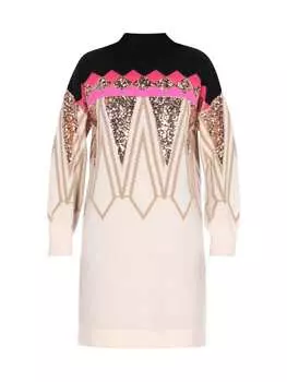 Платье IZIA, цвет pink mehrfarbig