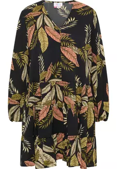 Платье IZIA Langarm, черный