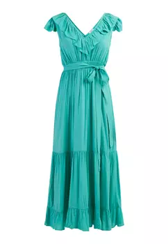 Платье IZIA Maxi, бирюзовый