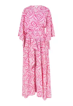 Платье IZIA Maxi Mit Print, розовый