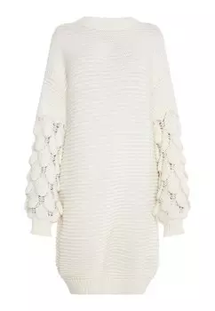 Платье IZIA Strick, белый
