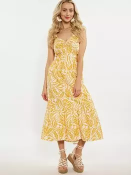 Платье Izia, желтый