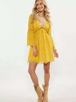 Платье Izia, желтый