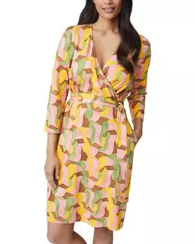 Платье J.McLaughlin Lorelei, розовый/мультиколор