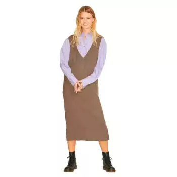 Платье Jack & Jones 12206495 JJXX sleeveless long, коричневый