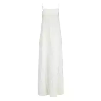 Платье Jack & Jones Breeze Summer JJXX sleeveless midi, белый