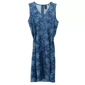 Платье Jack Wolfskin Rcke Tioga Road Print Dress, синий