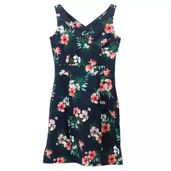 Платье Jack Wolfskin Rcke Wahia Tropical Dress Blumen, синий