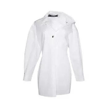 Платье Jacquemus La Mini Robe Chemise, белый