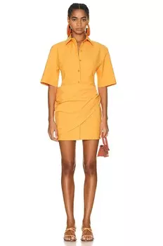 Платье Jacquemus La Robe Camisa, оранжевый