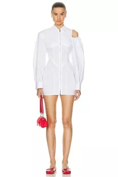 Платье Jacquemus La Robe Galliga, белый